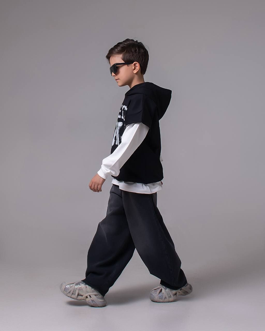 عکس محصول سه تیکه (وست+دورس+شلوار جین) - شماره 3