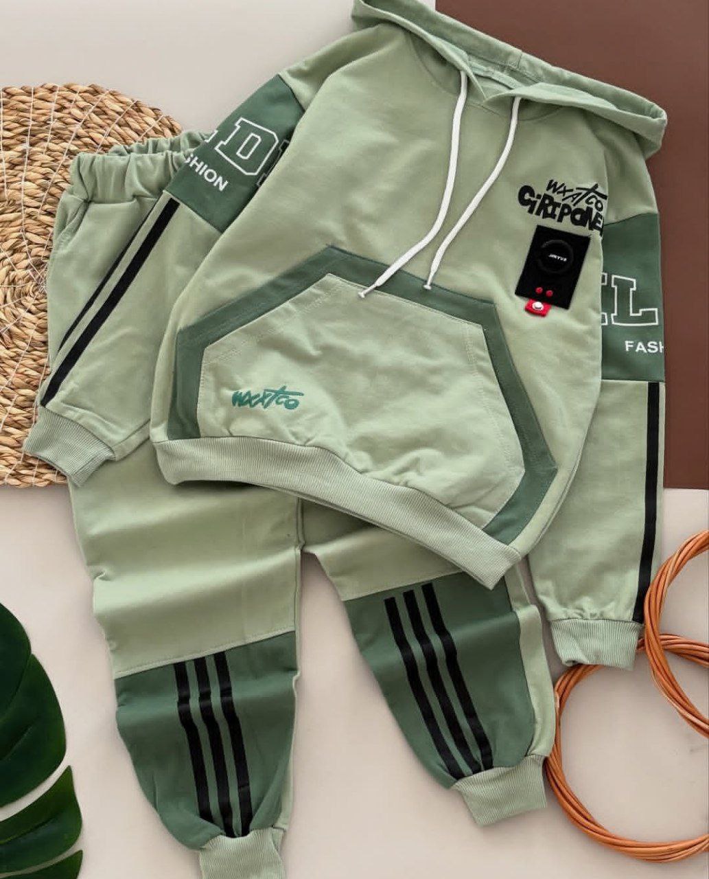 عکس محصول ست هودی شلوار wxatco - شماره 3