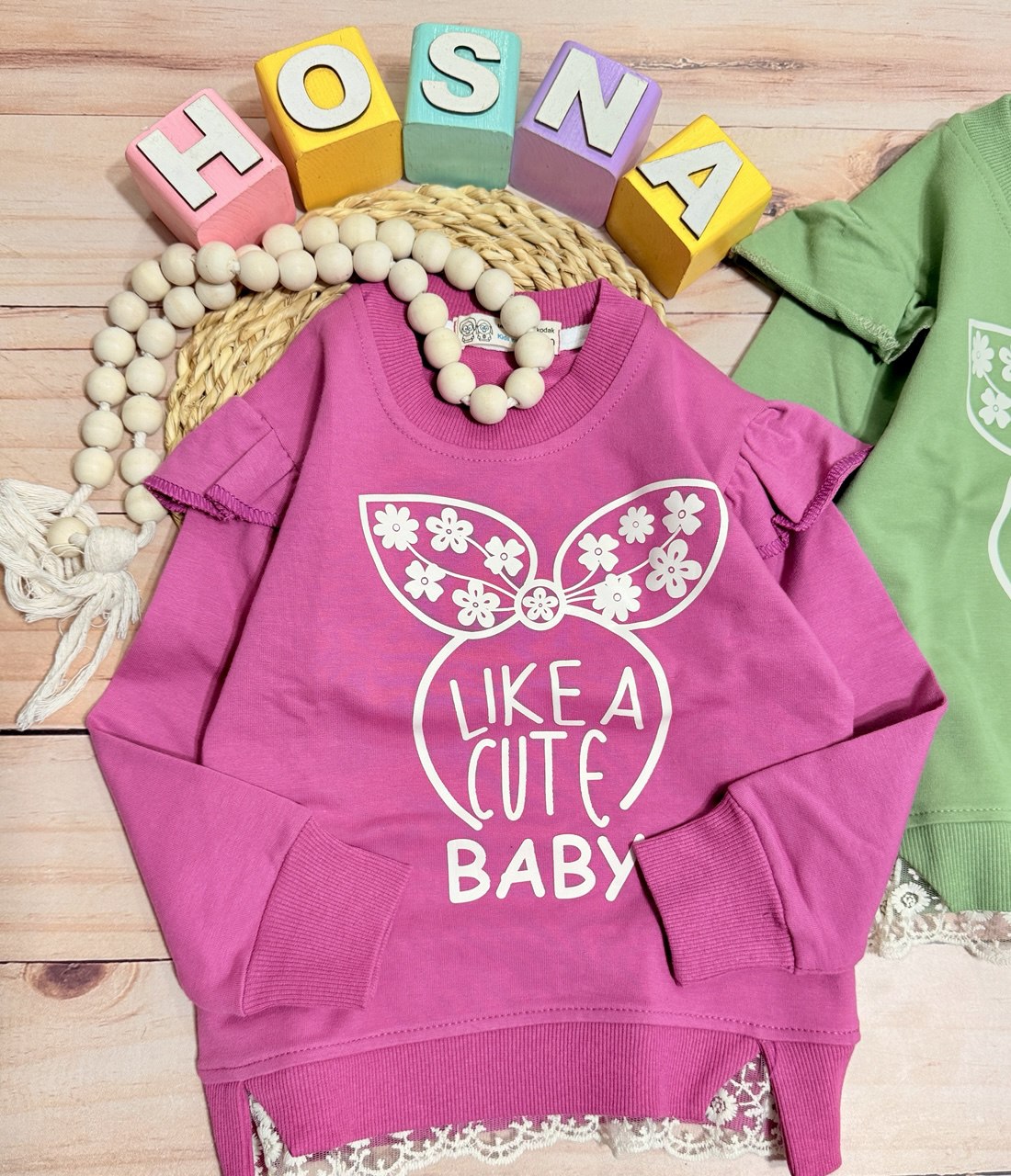 عکس محصول تک بلوز میکی لبه گیپور - شماره 2