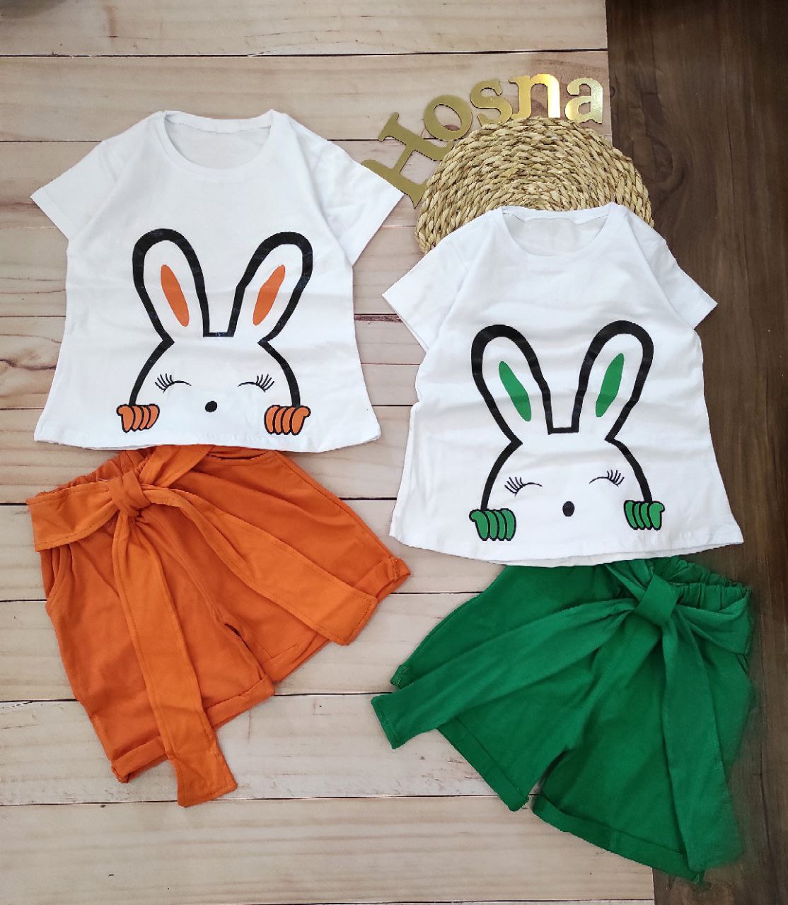 عکس محصول ست خرگوش شلوارک گره ای - شماره 1