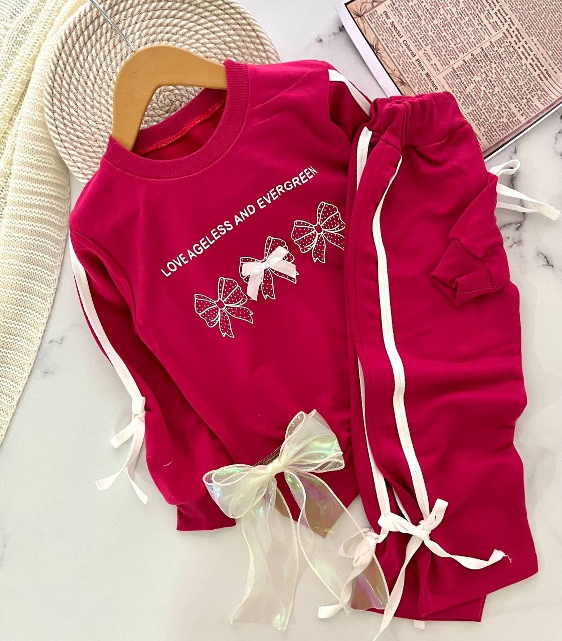 عکس محصول ست بلوز شلوار سه پاپیون - شماره 3