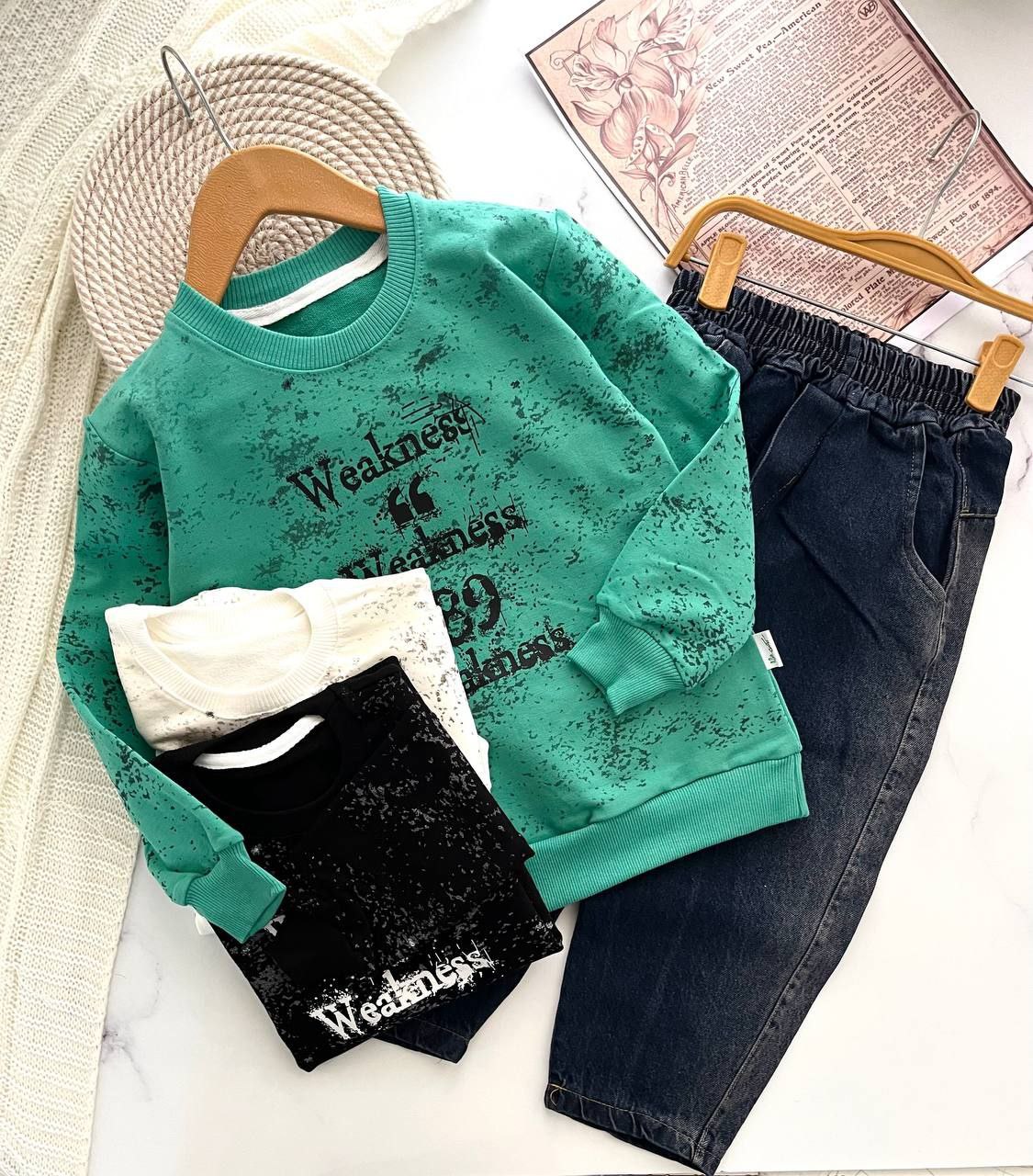 عکس محصول ست بلوز شلوار weaknes - شماره 4