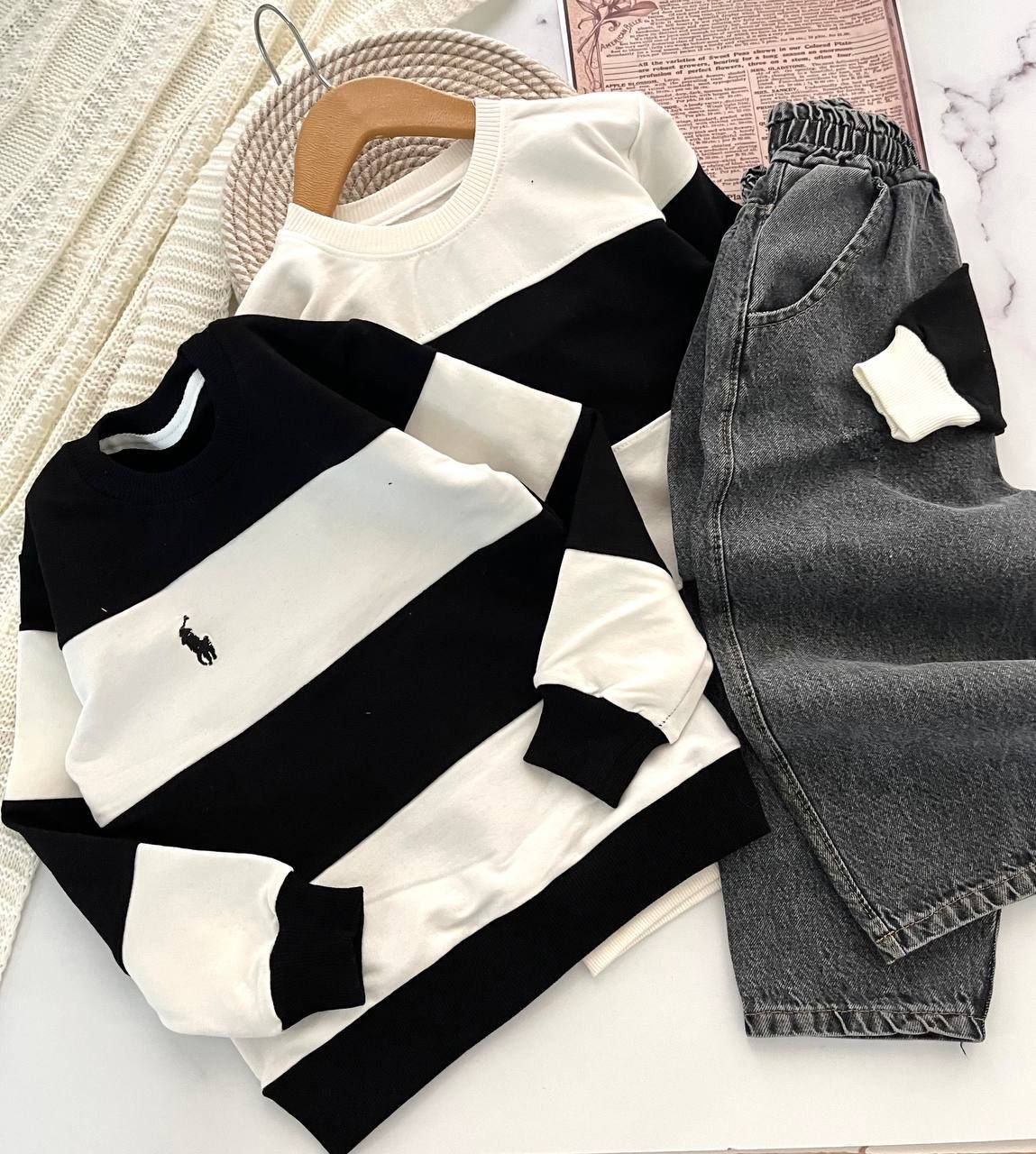 عکس محصول ست polo با شلوار جین - شماره 1