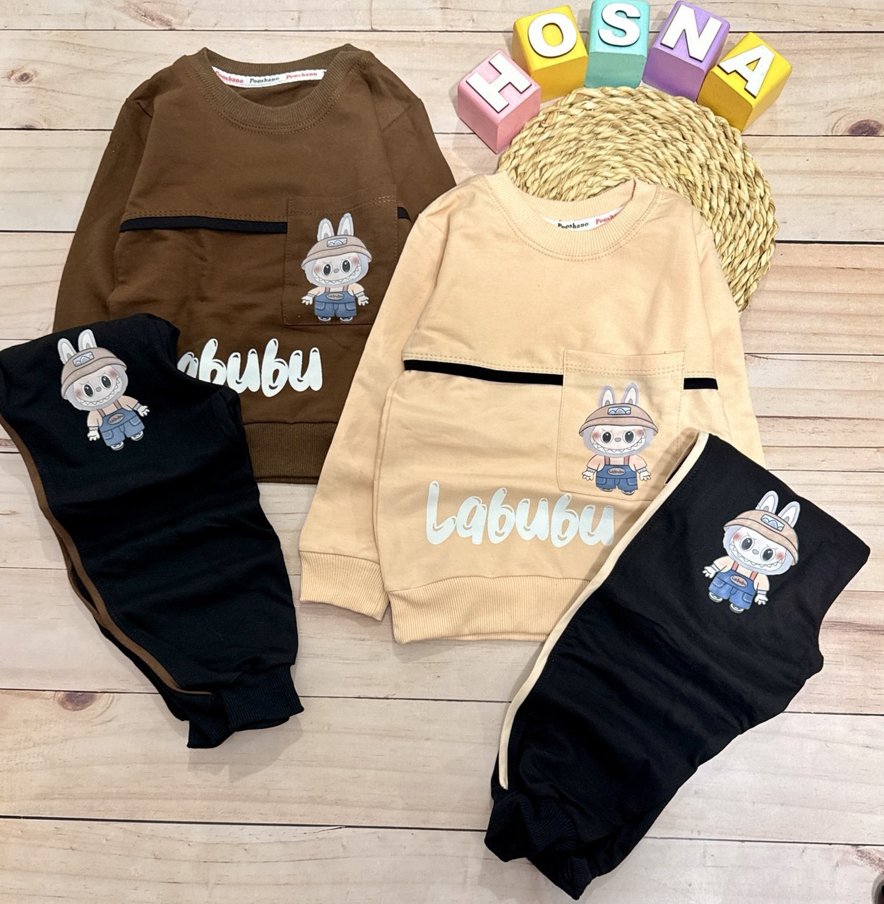 عکس محصول ست بلوز شلوار لبوبوی تک جیب - شماره 2