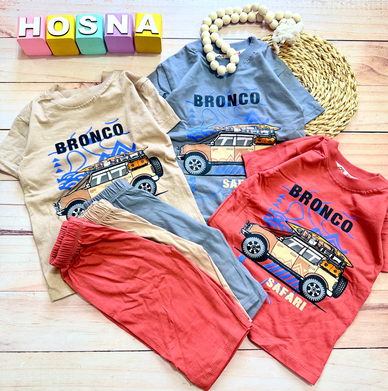 عکس محصول تیشرت شلوارک ماشین bronco - شماره 2