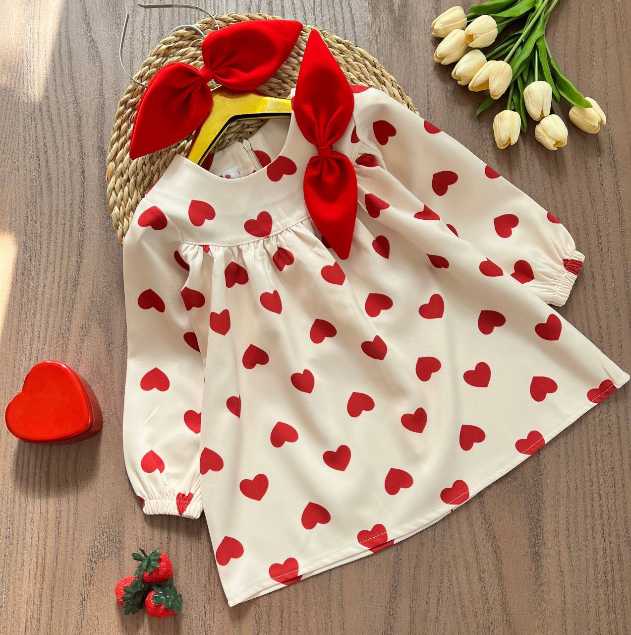 عکس محصول ست یلدایی قلب تل دار - شماره 1