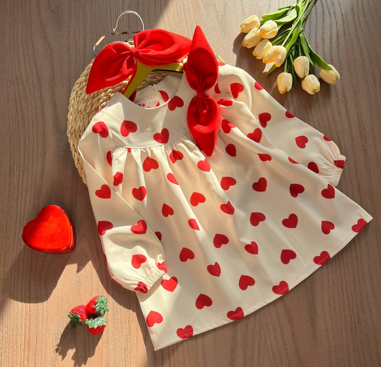 عکس محصول ست یلدایی قلب تل دار - شماره 4