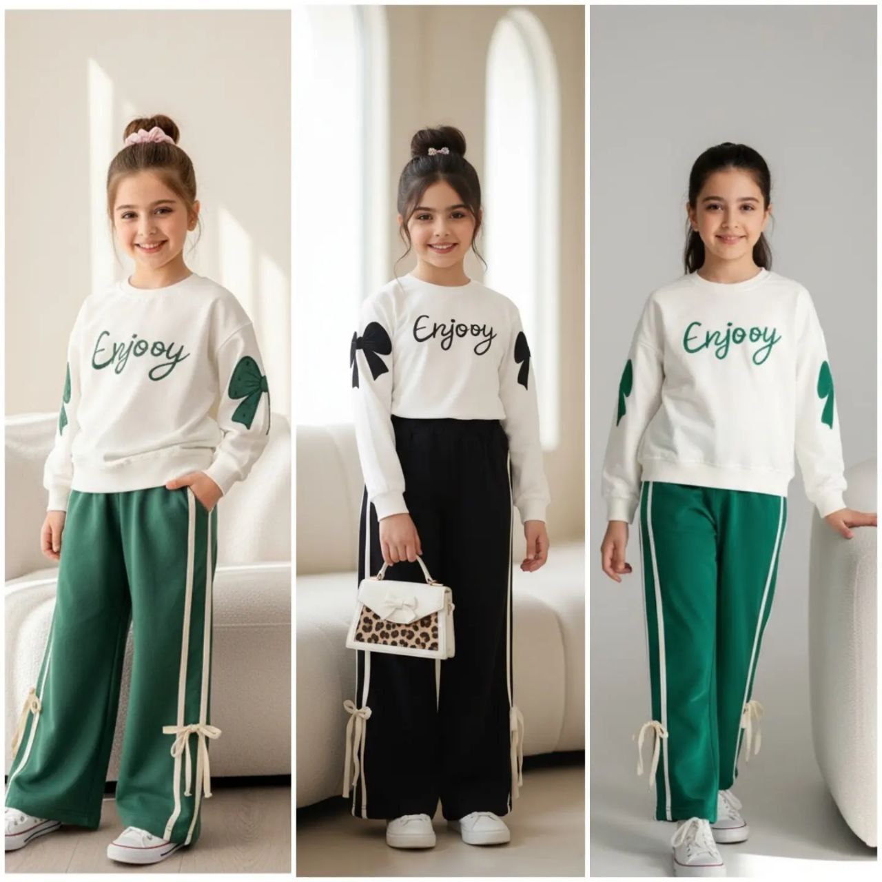 عکس محصول ست بلوز شلوار enjoy - شماره 1