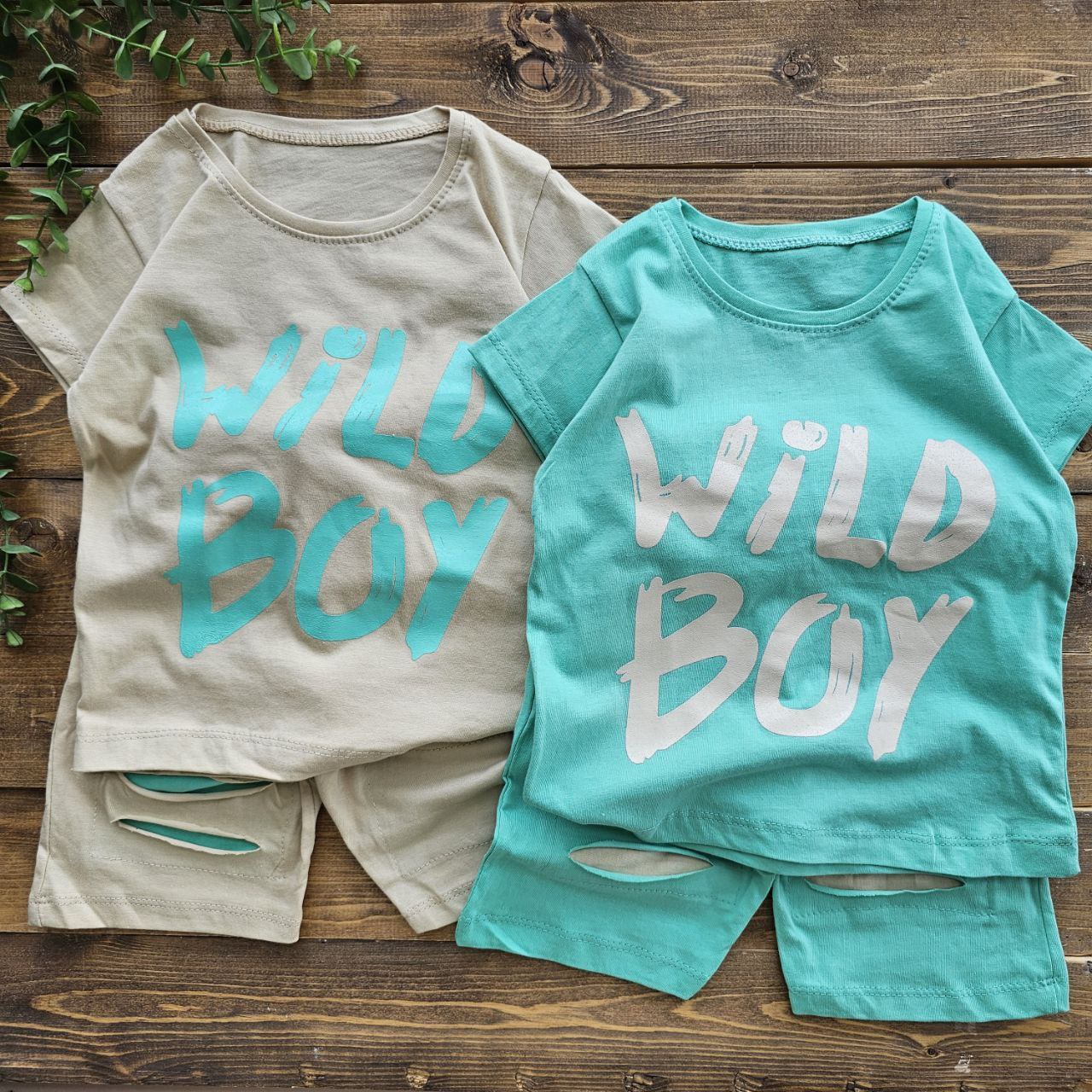 عکس محصول تیشرت شلوارک wild BOY - شماره 2