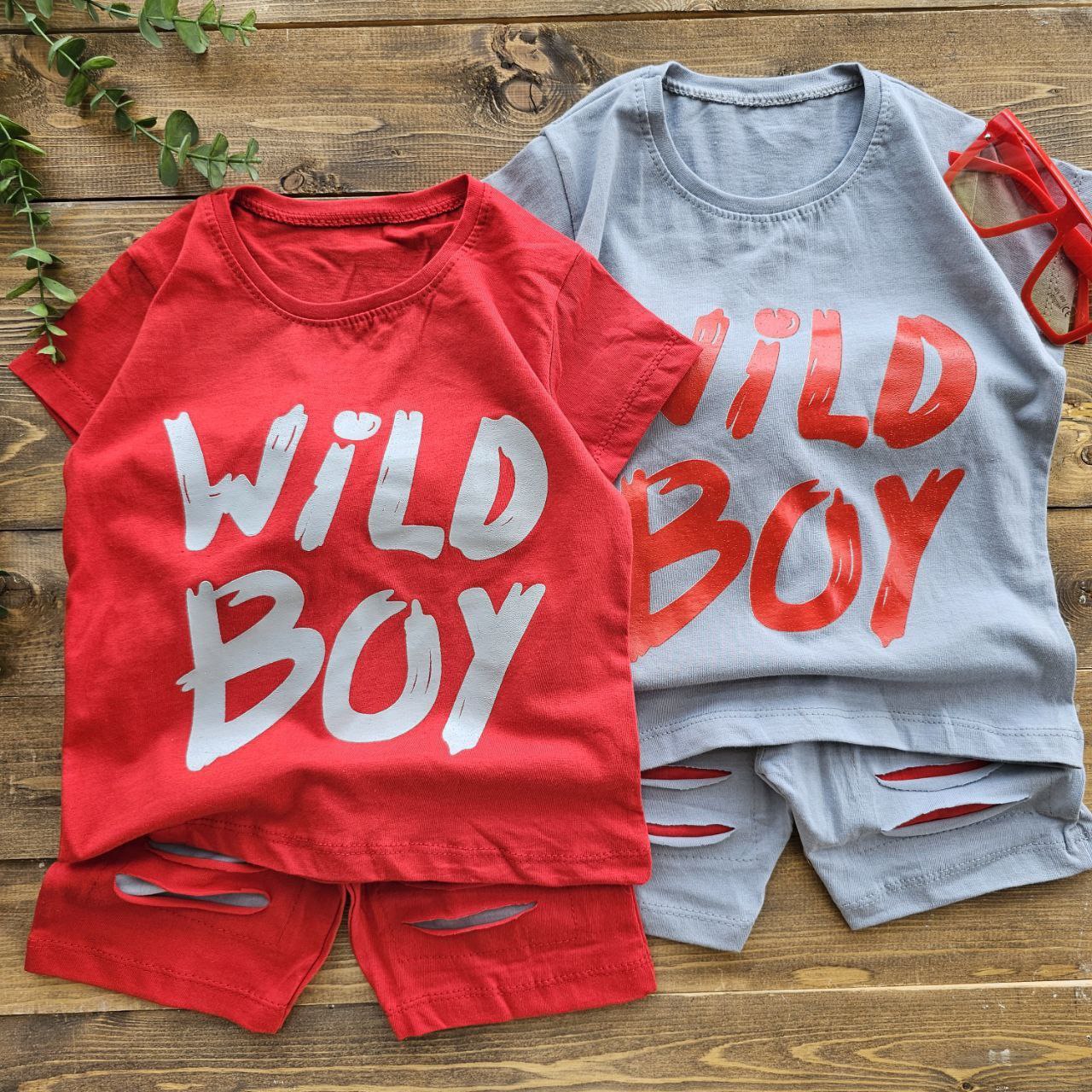 عکس محصول تیشرت شلوارک wild BOY - شماره 1