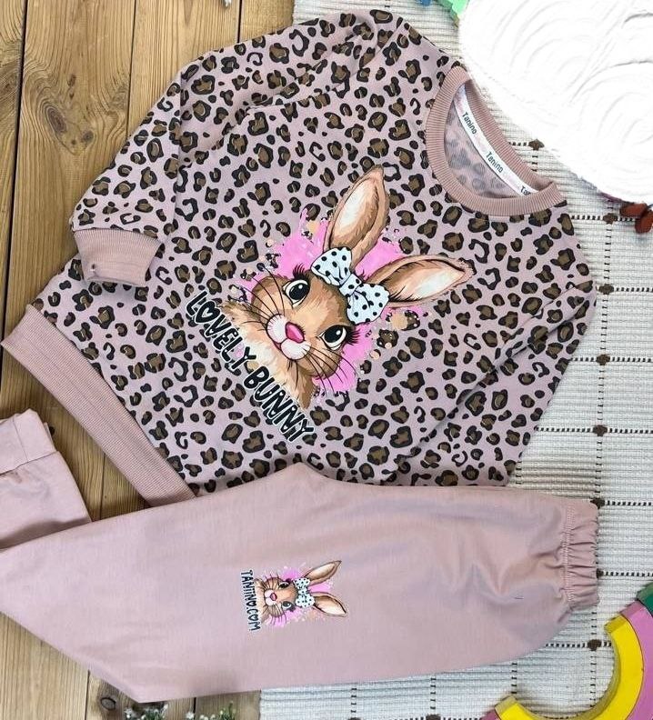 عکس محصول ست دخترانه خرگوش پلنگی - شماره 3