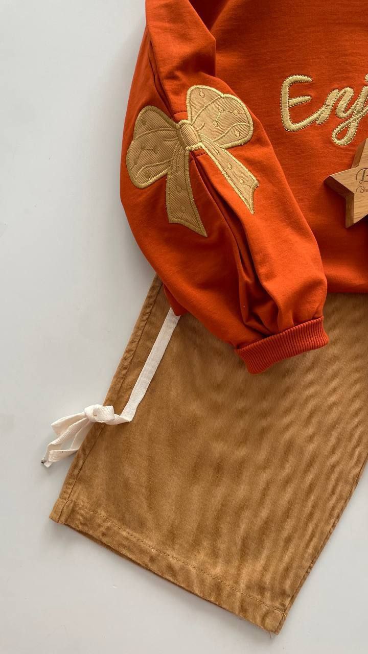 عکس محصول ست بلوز با شلوار کتان لذتبخش - شماره 3