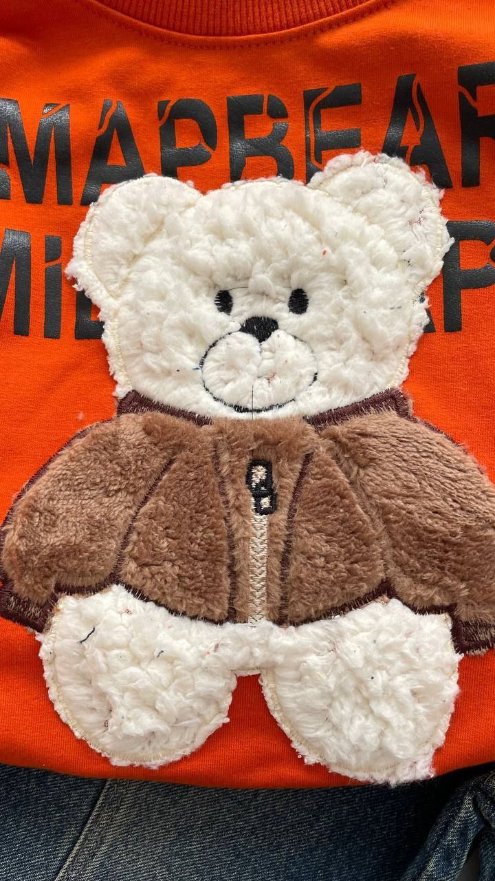 عکس محصول ست بلوز با شلوار جین جناب تدی - شماره 3