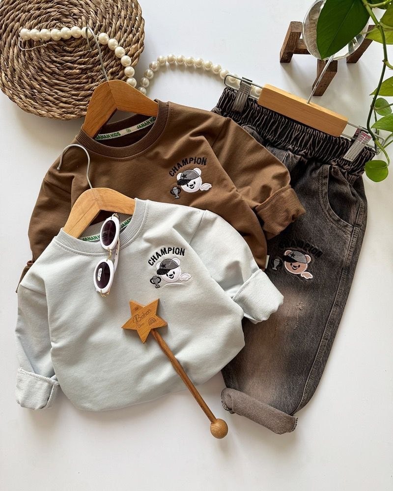 عکس محصول ست با شلوار لی champoin - شماره 1