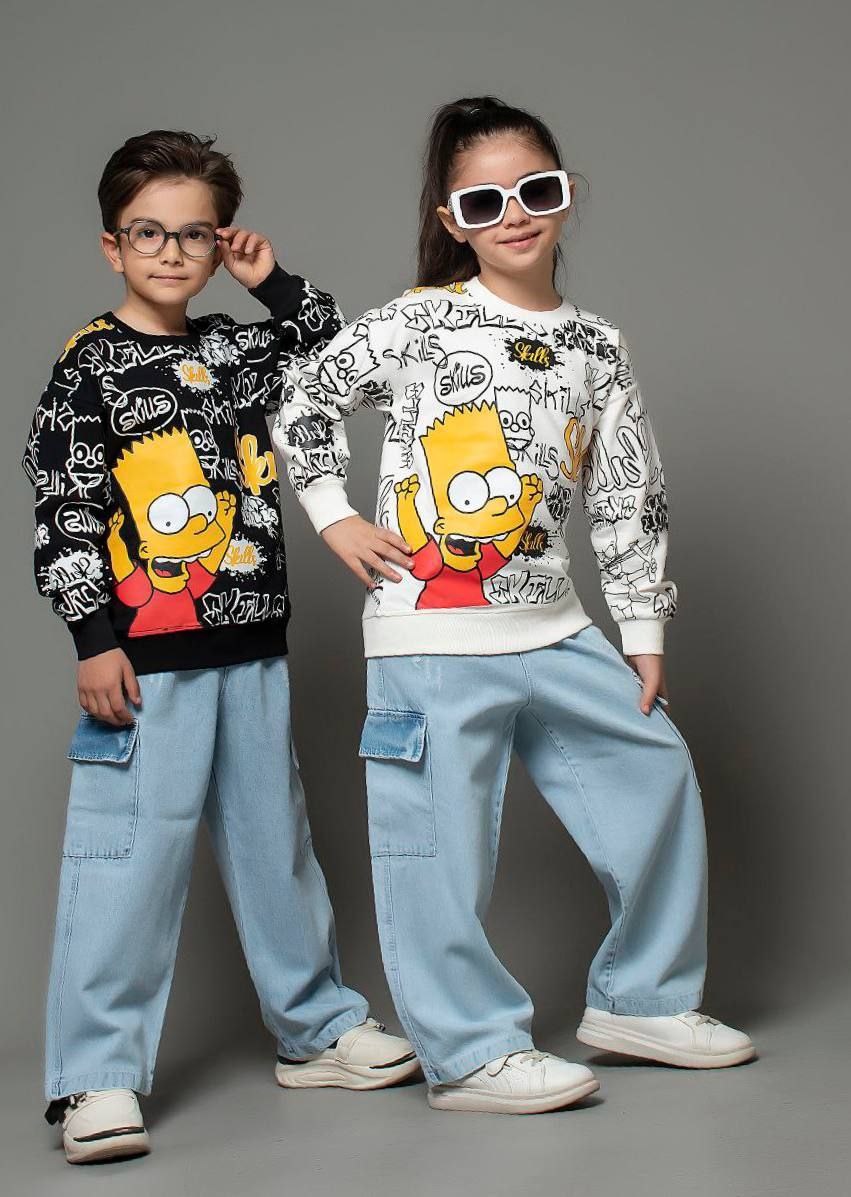عکس محصول ست بلوز شلوار لی درجه یک سیمپسون ها - شماره 1