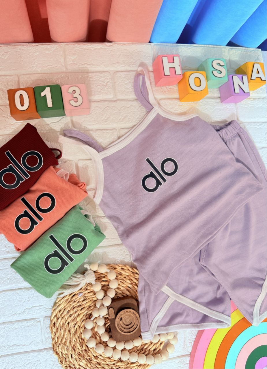 عکس محصول ست تاپ و شلوارک alo - شماره 4