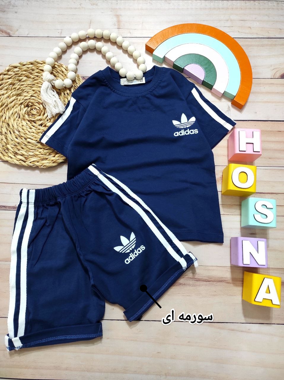 عکس محصول تیشرت شلوارک ادیداس - شماره 1