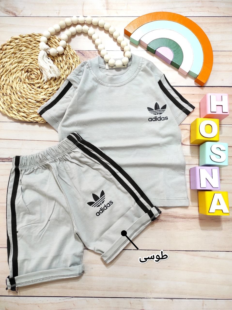 عکس محصول تیشرت شلوارک ادیداس - شماره 3