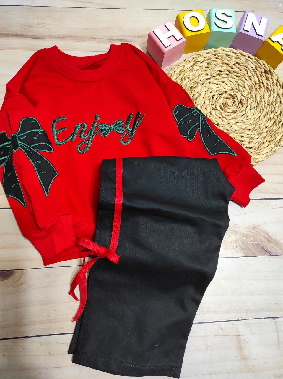 عکس محصول ست enjoy یلدایی قرمز - شماره 1