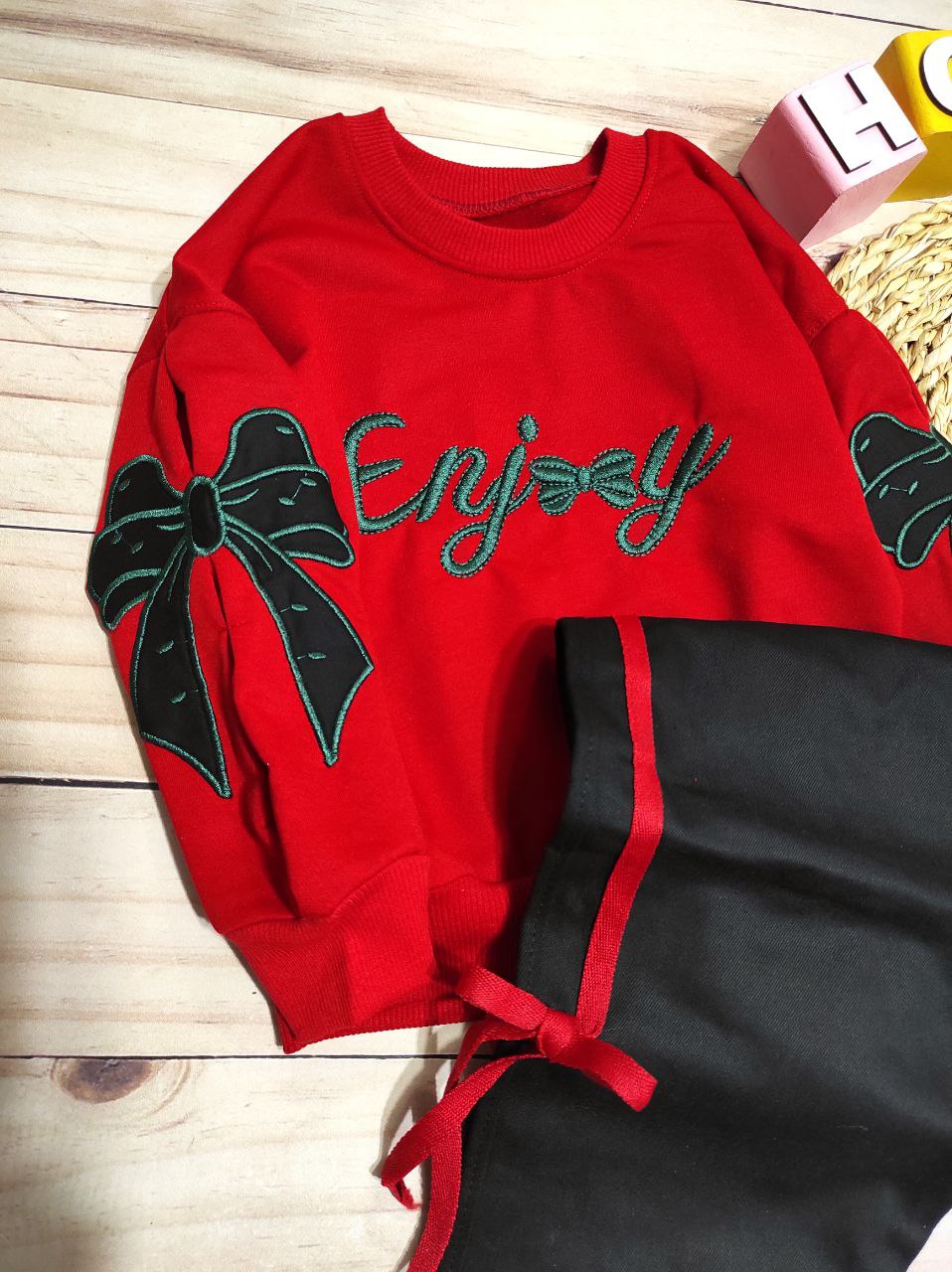 عکس محصول ست enjoy یلدایی قرمز - شماره 2