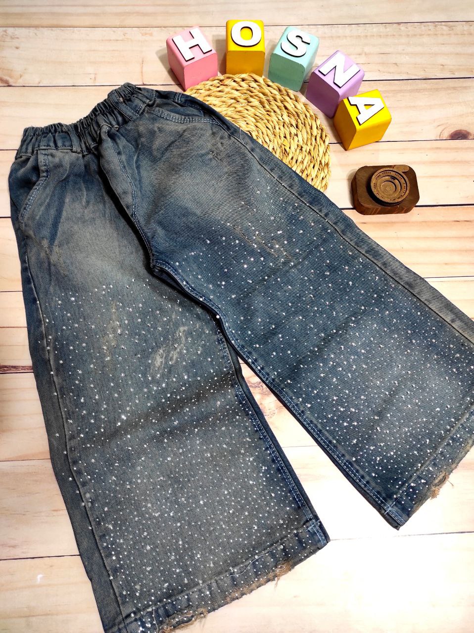 عکس محصول شلوار شافل نگین دار - شماره 1