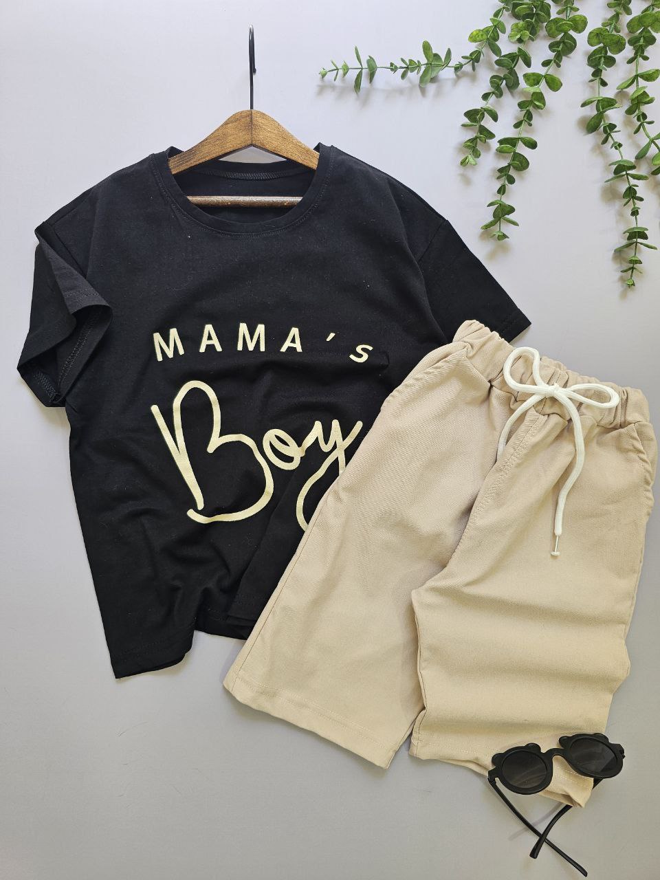 عکس محصول تیشرت با شلوارک کتان Boy - شماره 1