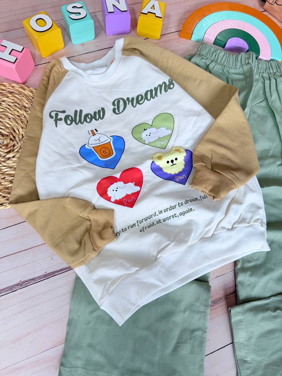 عکس محصول بلوز شلوار follow dreams - شماره 3