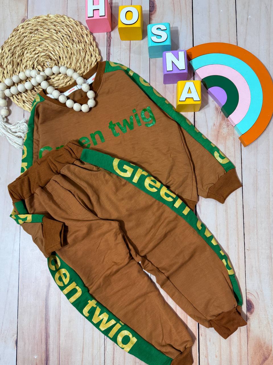 عکس محصول ست بلوز شلوار green twig - شماره 2