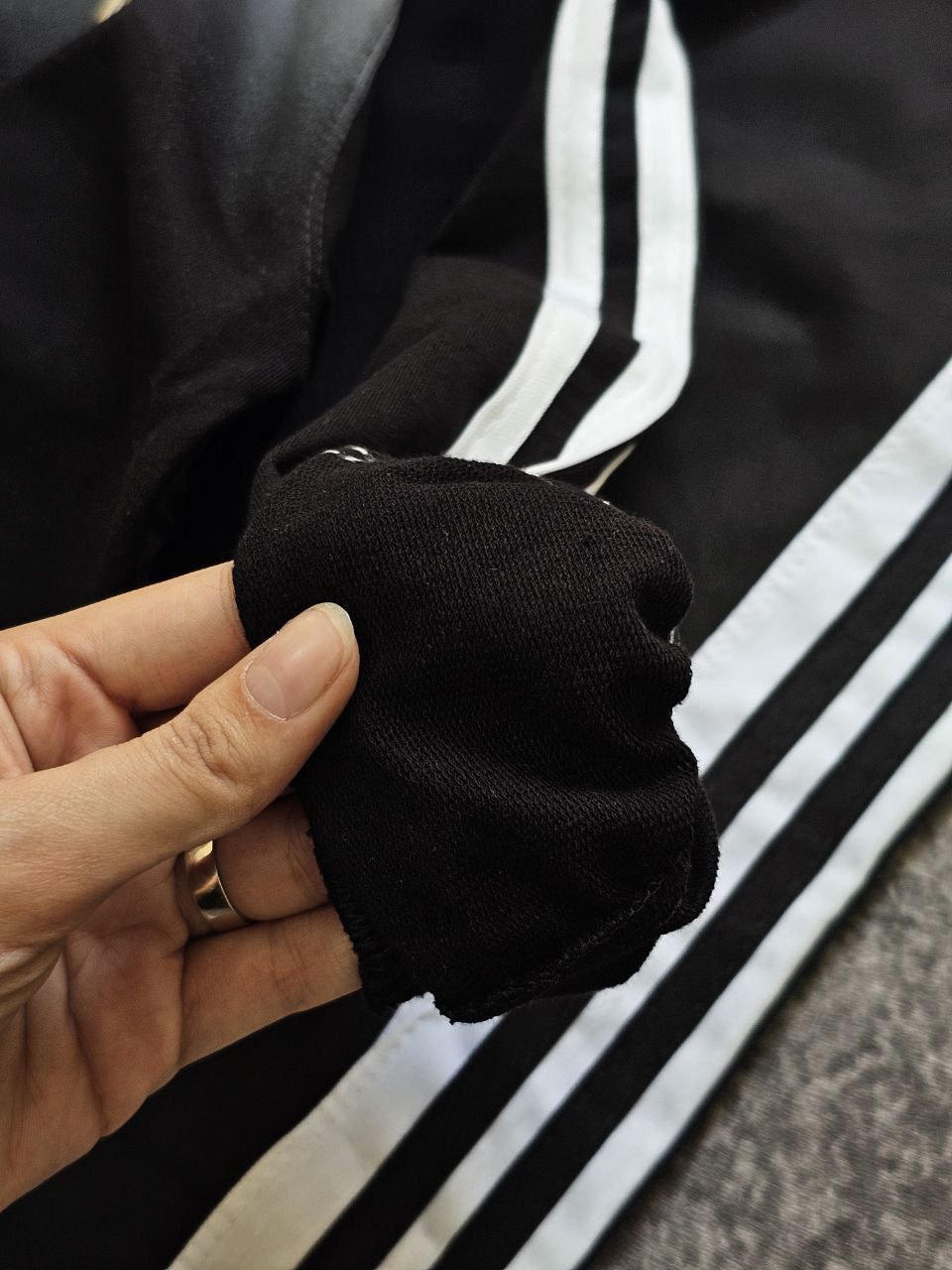 عکس محصول ست بلوز شلوار رئال مشکی - شماره 3