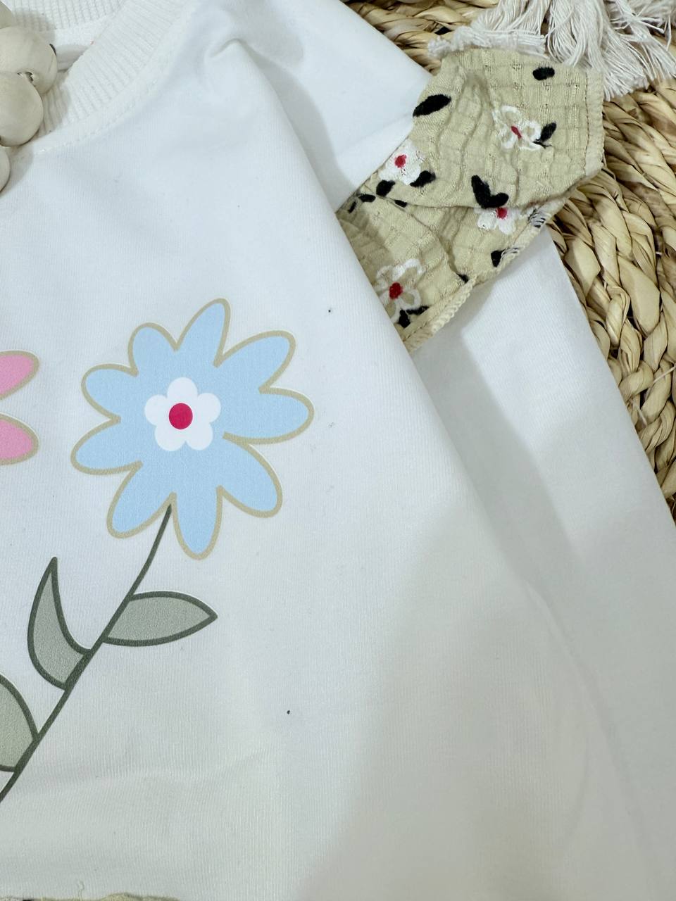 عکس محصول بلوز شلوار بگ گل گچی - شماره 5