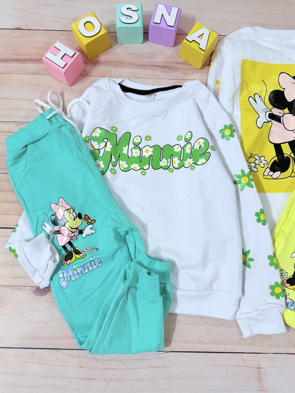 عکس محصول ست بلوز شلوار میکی موس مینی - شماره 3