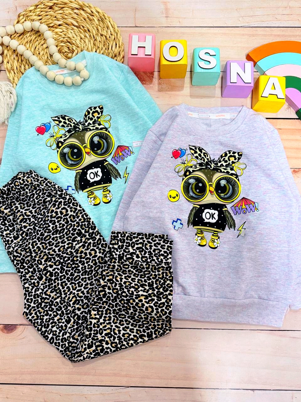 عکس محصول ست بلوز شلوار جغد - شماره 1