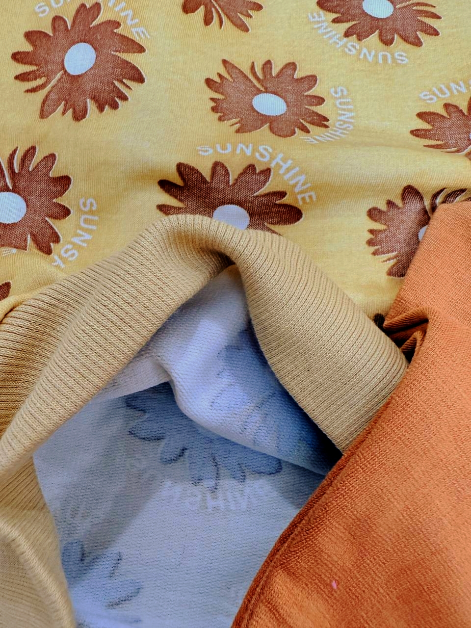 عکس محصول ست بلوز شلوار  بابونه قهوای - شماره 2