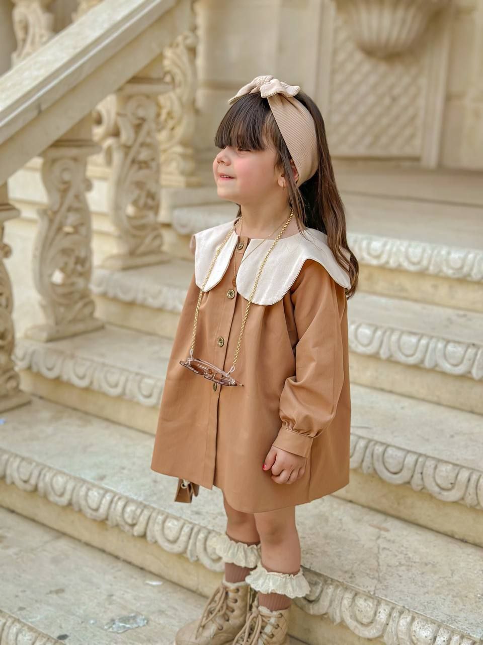 عکس محصول پیراهن کتان یقه سفید - شماره 4