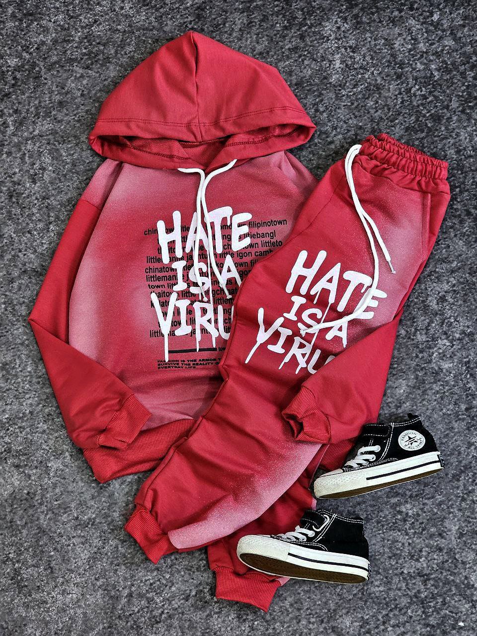 عکس محصول هودی شلوار HATE - شماره 1