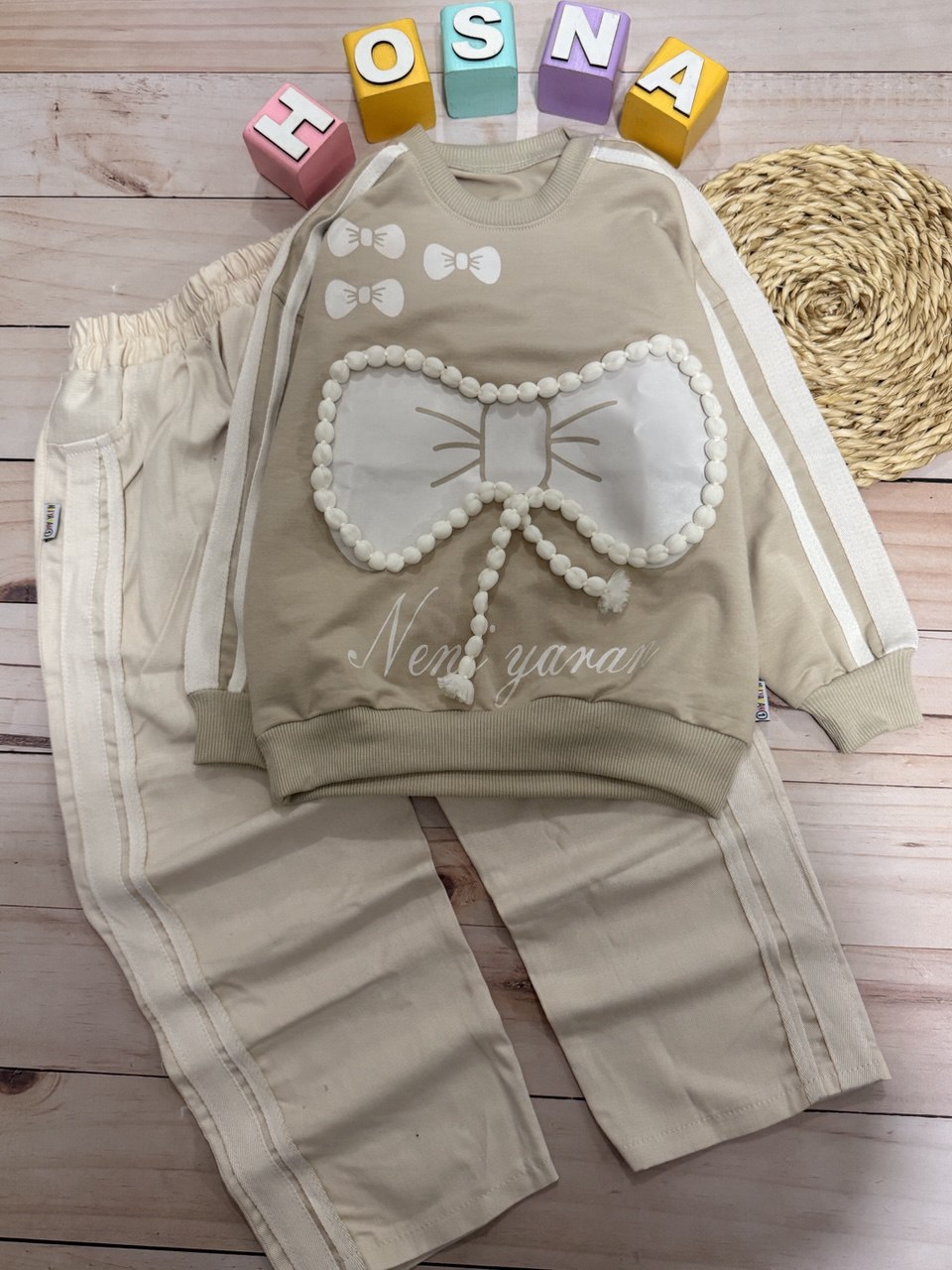 عکس محصول ست بلوز شلوار کتان یاران - شماره 2