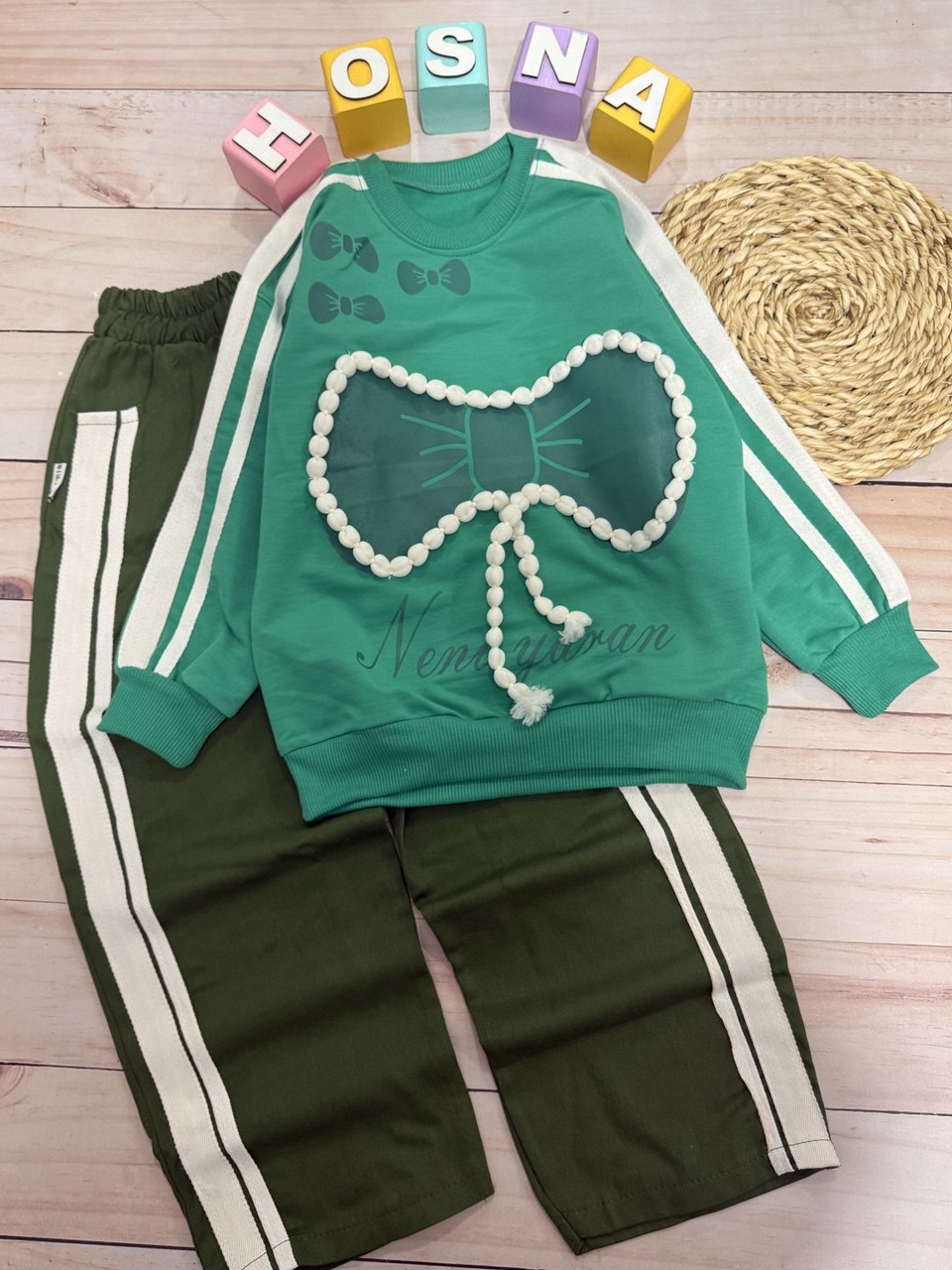 عکس محصول ست بلوز شلوار کتان یاران - شماره 3