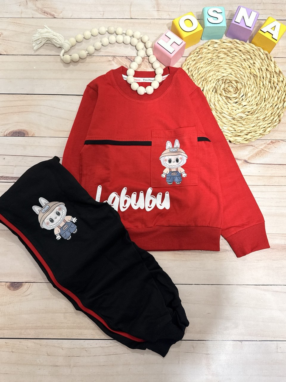 عکس محصول ست بلوز شلوار لبوبوی تک جیب - شماره 5