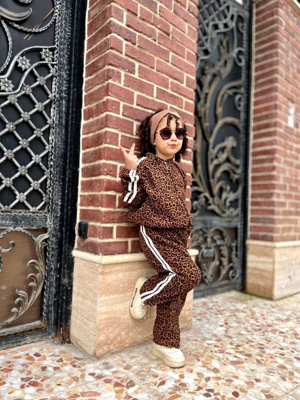 عکس محصول سویشرت شلوار پلنگی جدید - شماره 3