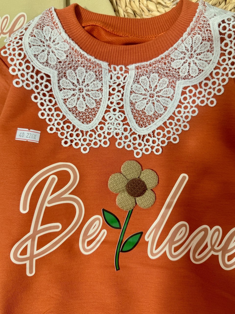 عکس محصول تک بلوز یقه گیپور - شماره 3