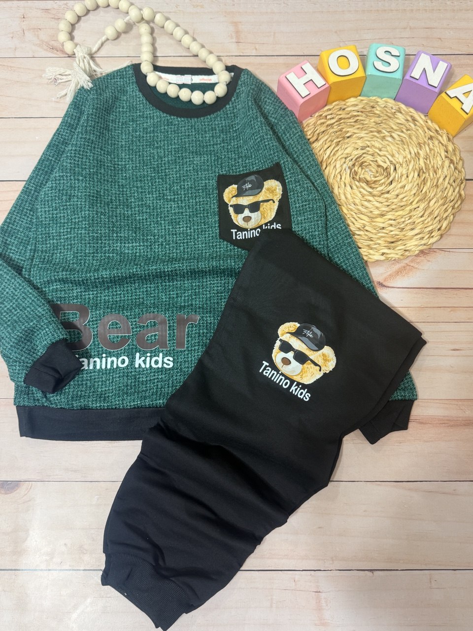 عکس محصول بلوز شلوار تدی بیسکویتی - شماره 2