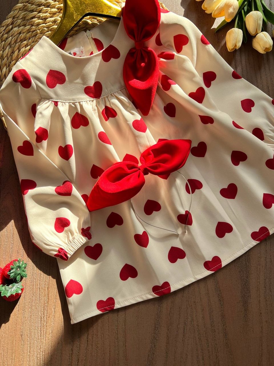 عکس محصول ست یلدایی قلب تل دار - شماره 2