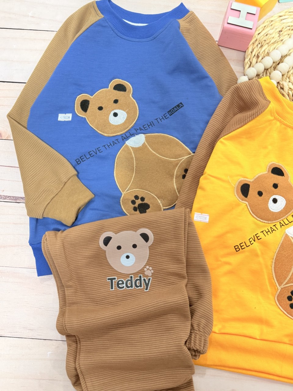 عکس محصول ست خرس آستین ریلی - شماره 3