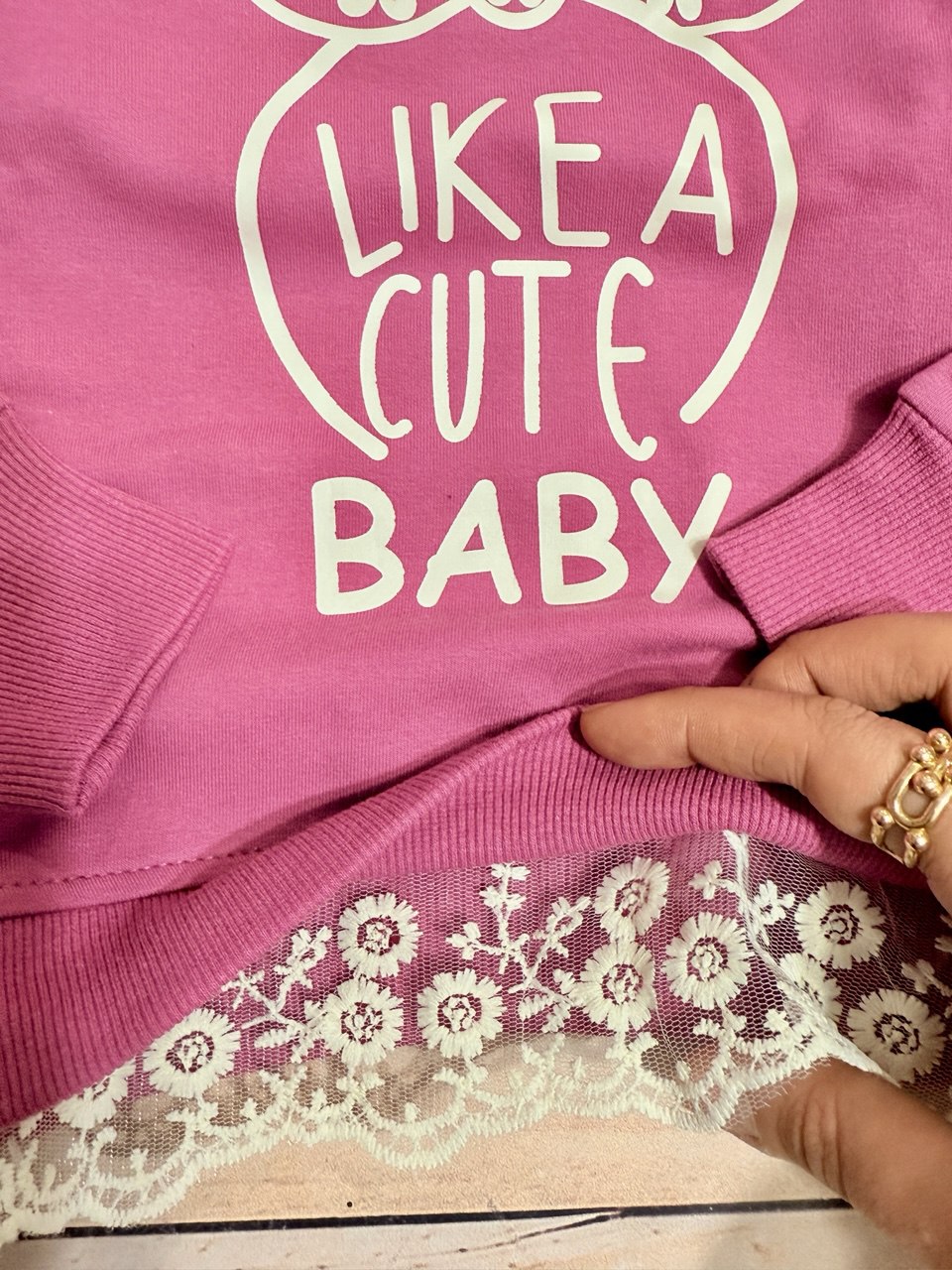 عکس محصول تک بلوز میکی لبه گیپور - شماره 3