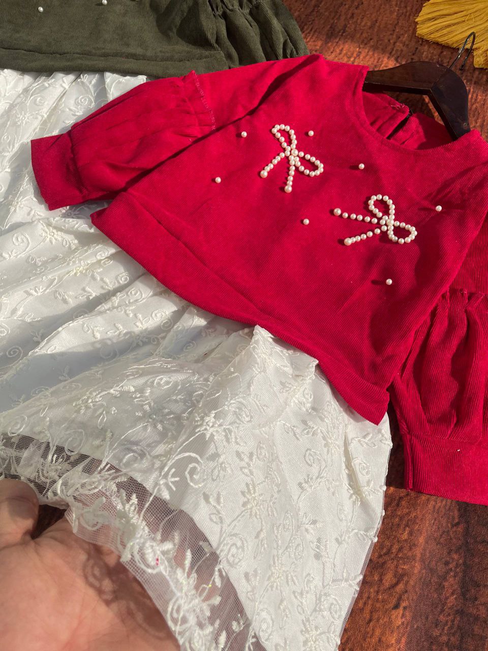 عکس محصول سارافون مروارید و دانتل مجلسی جدید - شماره 5