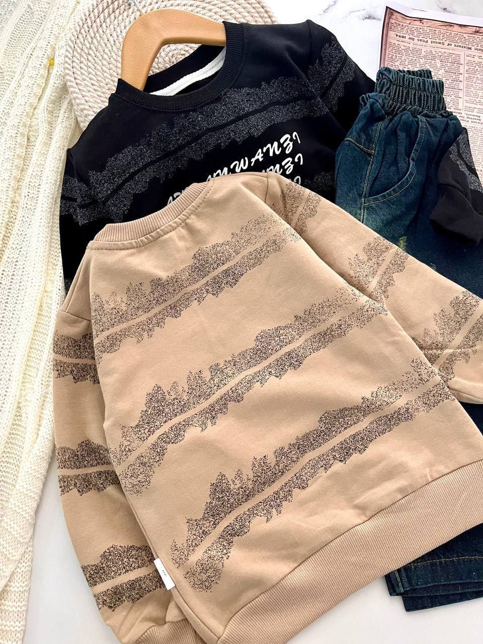 عکس محصول ست بلوز + شلوار لی لاتین - شماره 2