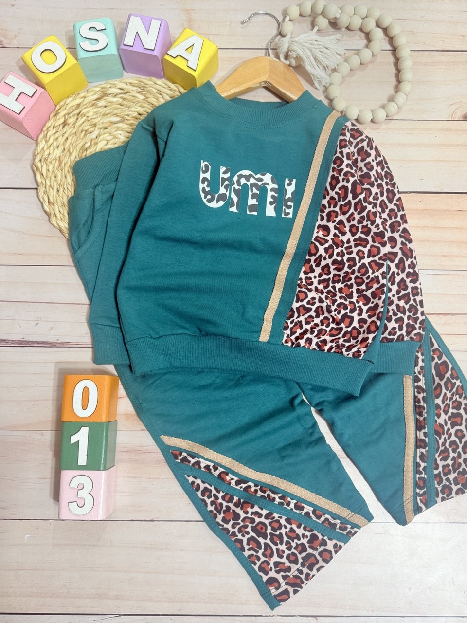 عکس محصول ست بلوز شلوار پلنگی umi - شماره 3