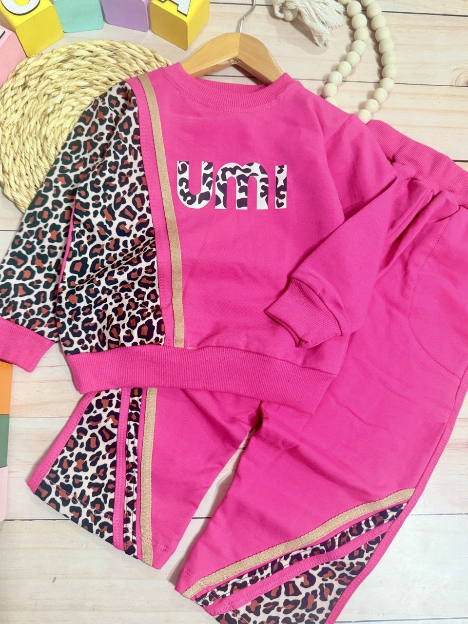 عکس محصول ست بلوز شلوار پلنگی umi - شماره 4