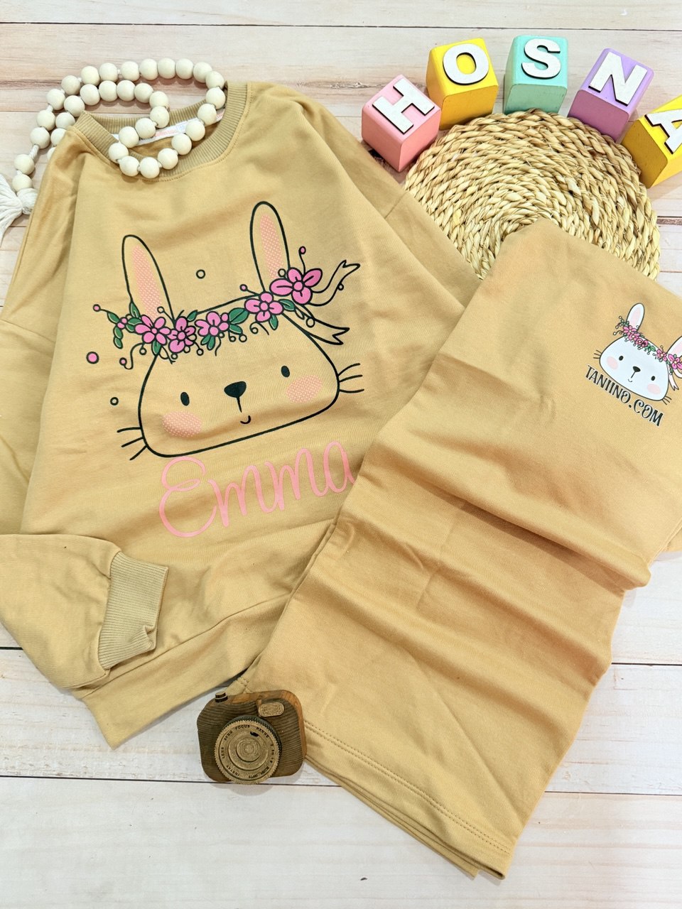 عکس محصول ست خرگوش با شلوار بگ - شماره 1