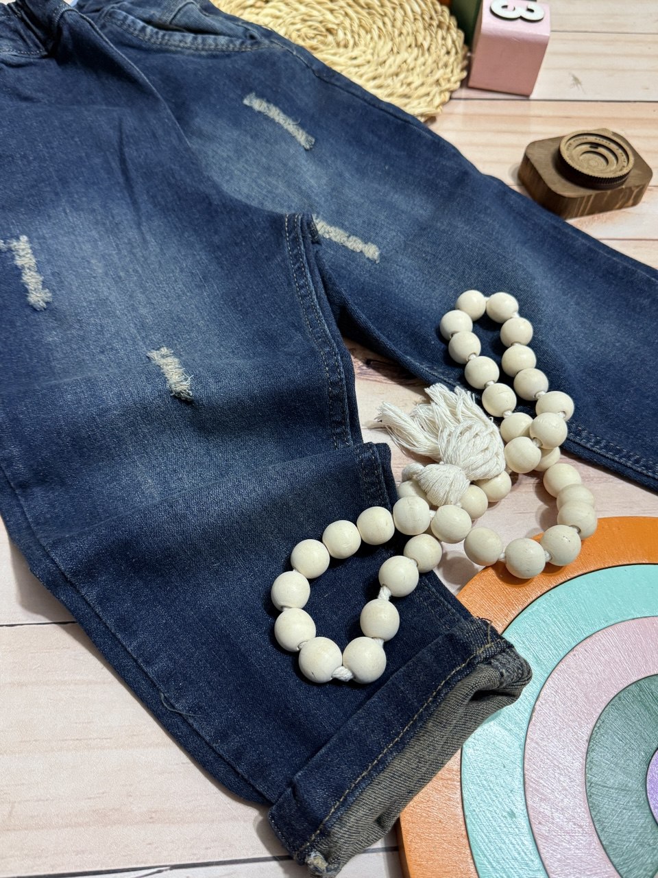 عکس محصول شلوار جین مام استایل - شماره 2